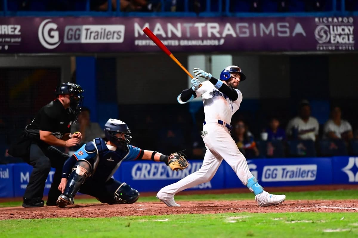 Luis González empató y resolvió juego en el triunfo de Acereros sobre Tigres