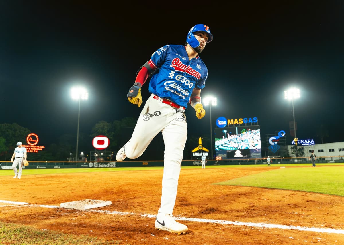 Gran rally en la cuarta para nuevo triunfo Olmeca ante los Rieleros