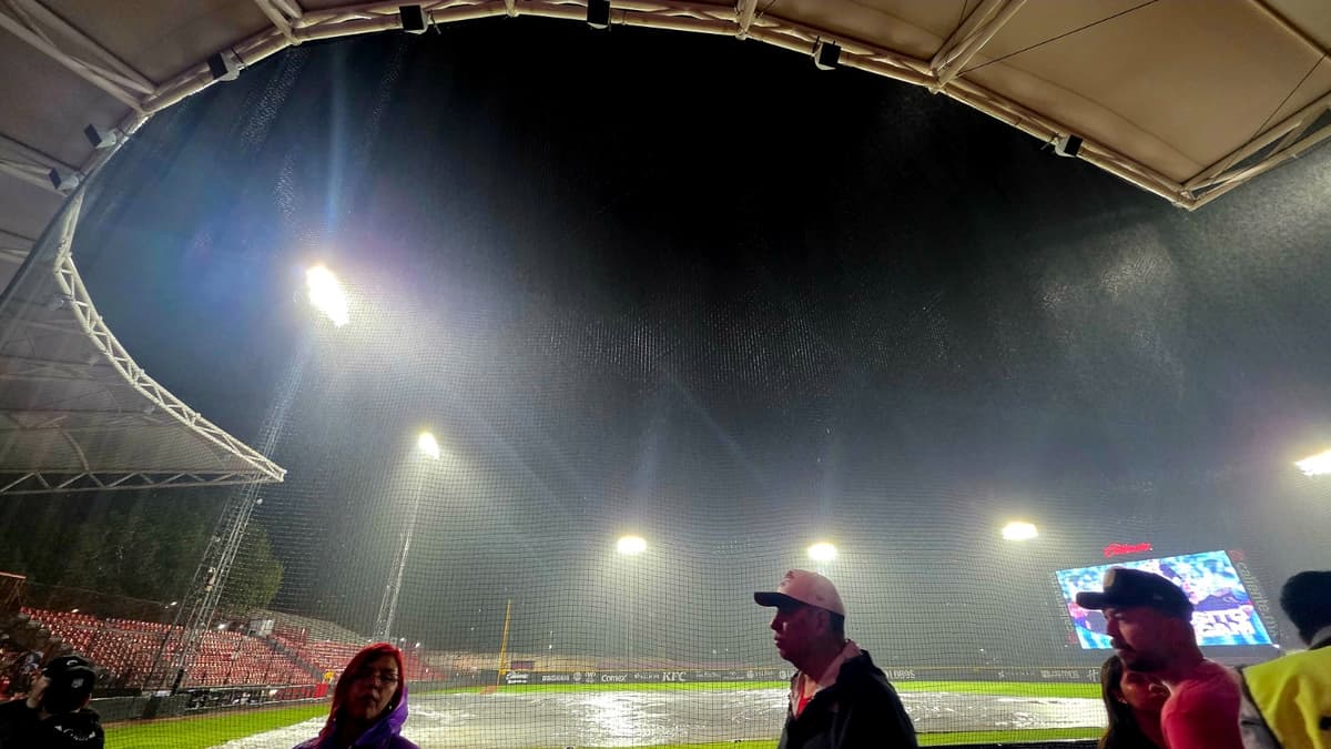 Juego pospuesto por lluvia en Durango