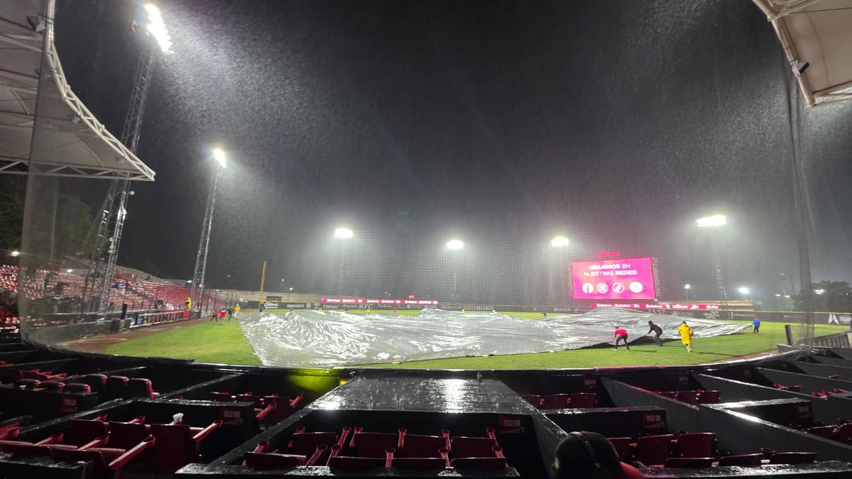 La lluvia impide que termine el juego del jueves entre Charros y Caliente