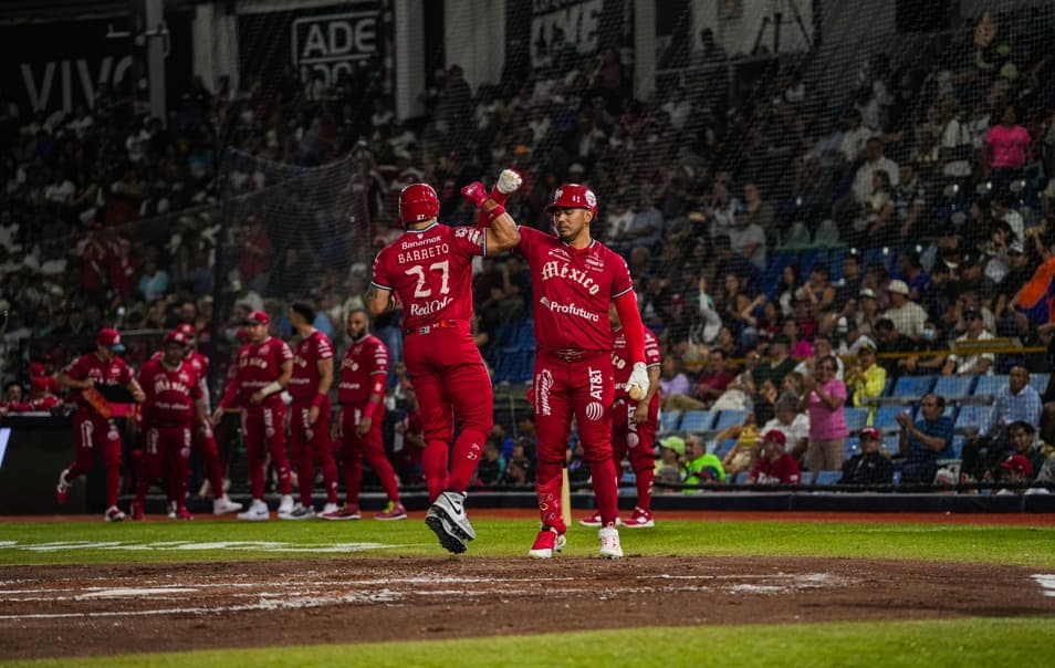 ¡Ya son 14 al hilo! Diablos Rojos vence a los Bravos en juego histórico de 19 entradas
