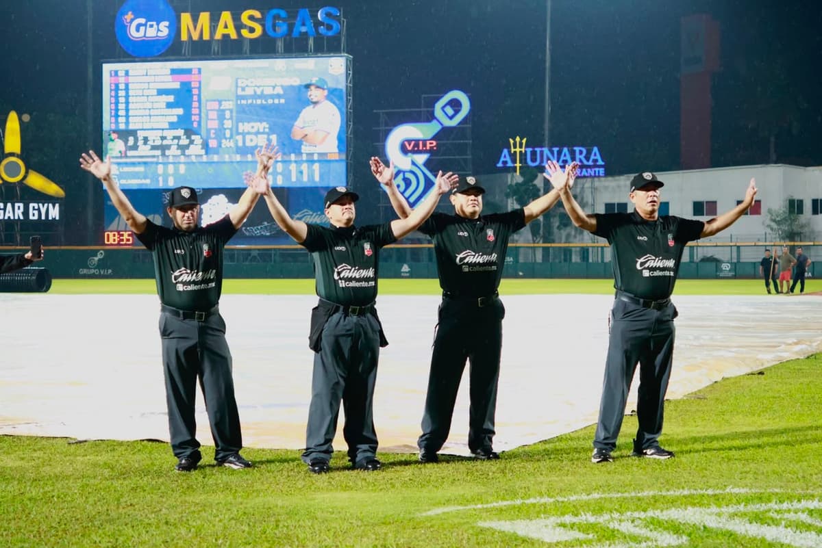 Juego entre Leones y Olmecas queda cancelado por lluvia