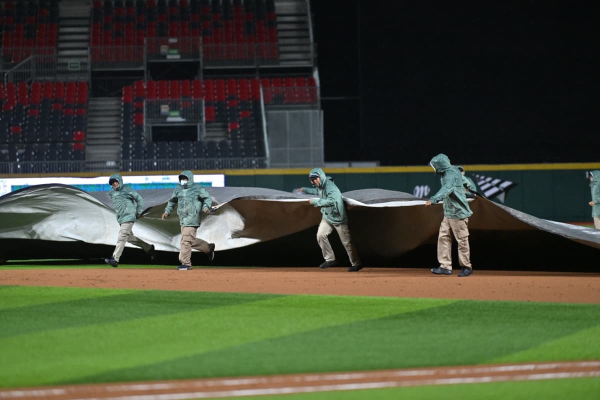Juego pospuesto por lluvia en la Ciudad de México, el miércoles habrá doble cartelera