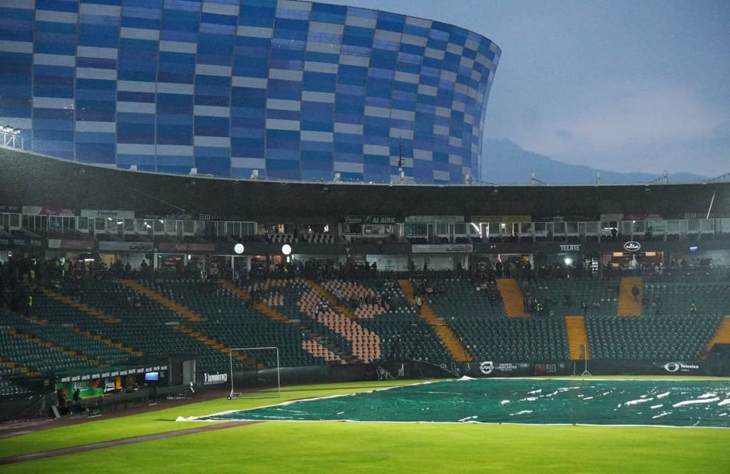 Juego pospuesto por lluvia en Puebla