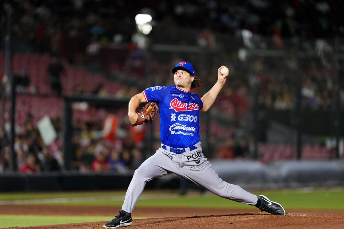 Seis entradas dominantes de Austin Warner guían triunfo de Olmecas sobre los Toros en el Juego 1 de la Serie del Rey 2026