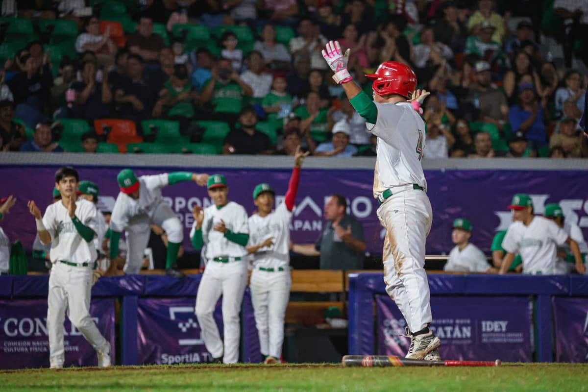 México viene de atrás para vencer a Cuba y avanza a la Super Ronda de la Copa Mundial U-15
