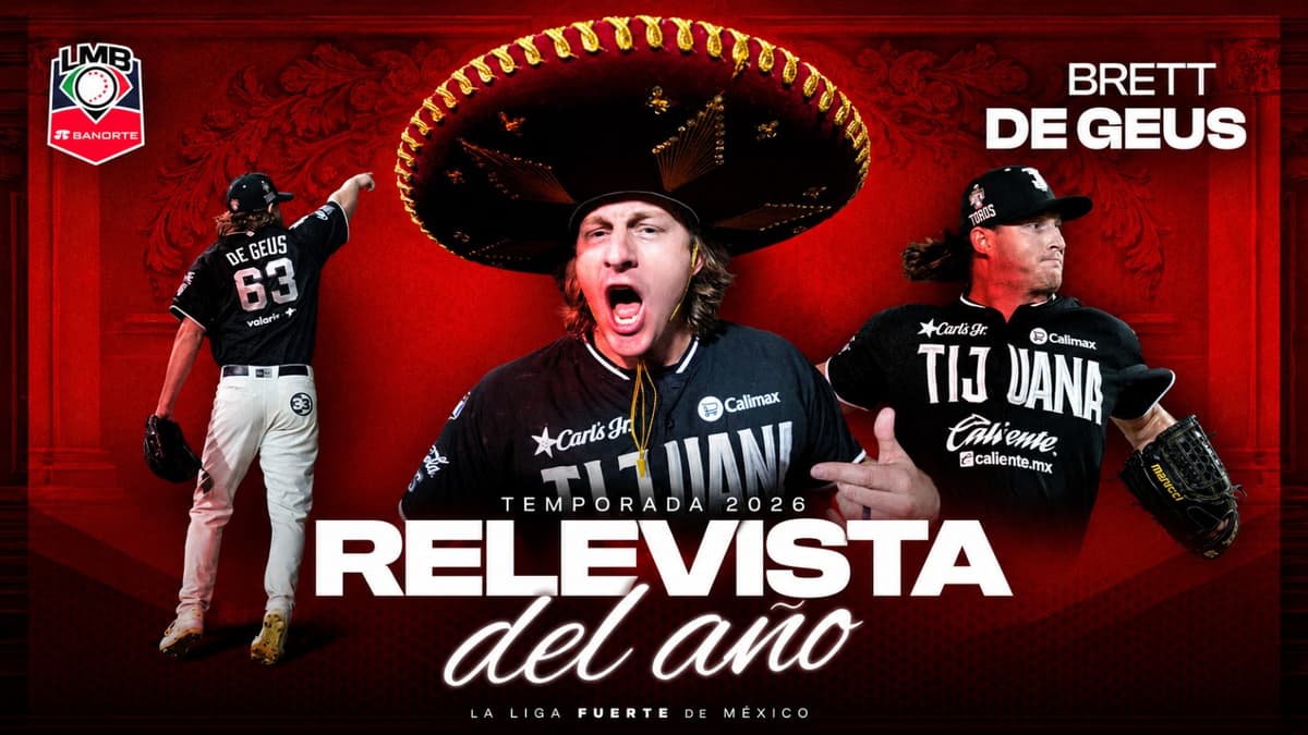 Brett de Geus apaga el fuego y gana el premio al Relevista del Año