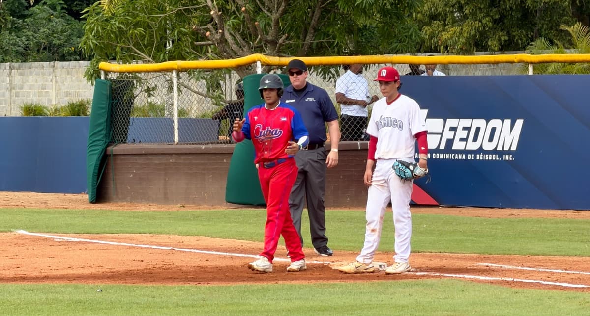 Cuba vence a México en juego de extra innings en el Clasificatorio de las Américas U 18