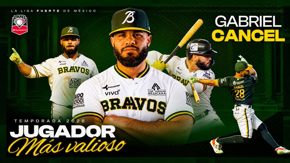 Gabriel Cancel, primer MVP en la historia de los Bravos de León