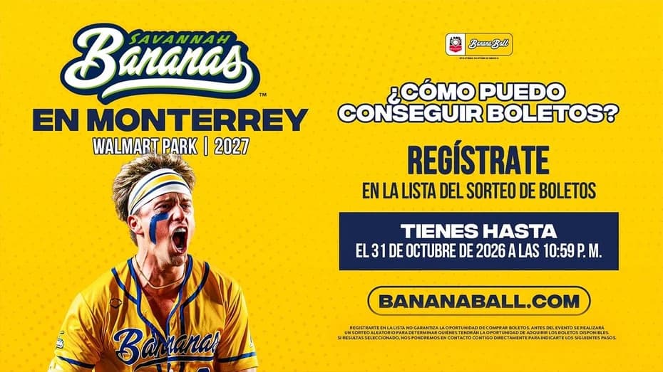 ¿Cómo comprar boletos para el Banana Ball en Monterrey?