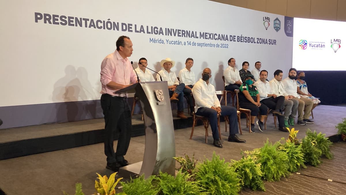 Se presenta la Zona Sur de la Liga Invernal Mexicana en Yucatán