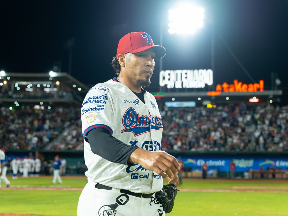 Fernando Salas llegó a 100 rescates en triunfo Olmeca ante los Diablos Rojos